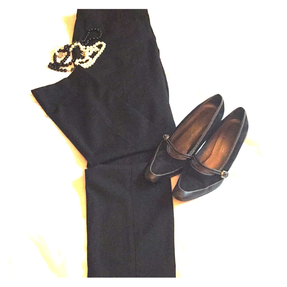 💲🔻Classic Black Seamed Trousers